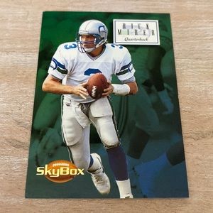 Rick Mirer Notre Dame Seahawks Super Star QB 1994 Skybox Card
